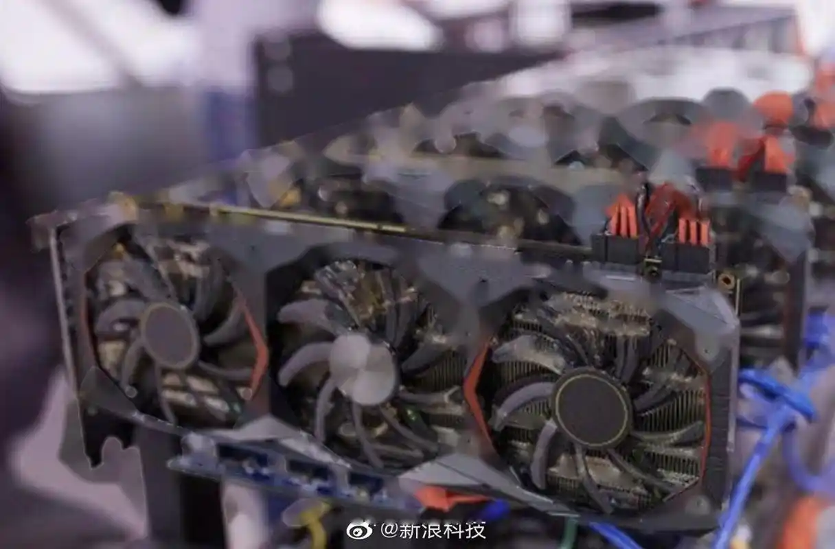 The miner is repairing the mining machine