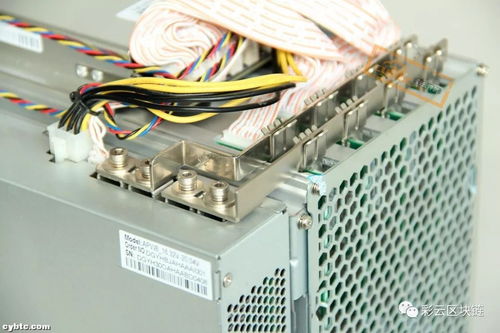 Close-up of a high-end mining rig